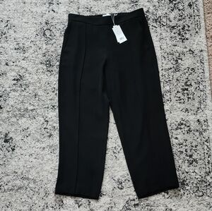 Vince Trouser Pants Business Casual Womens M Black NWT Gothic Chic Academia